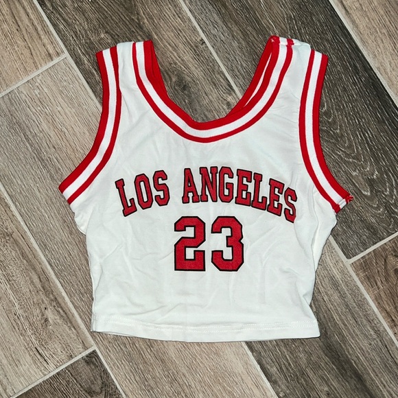 Tops - Los Angeles number 23 crop tank S